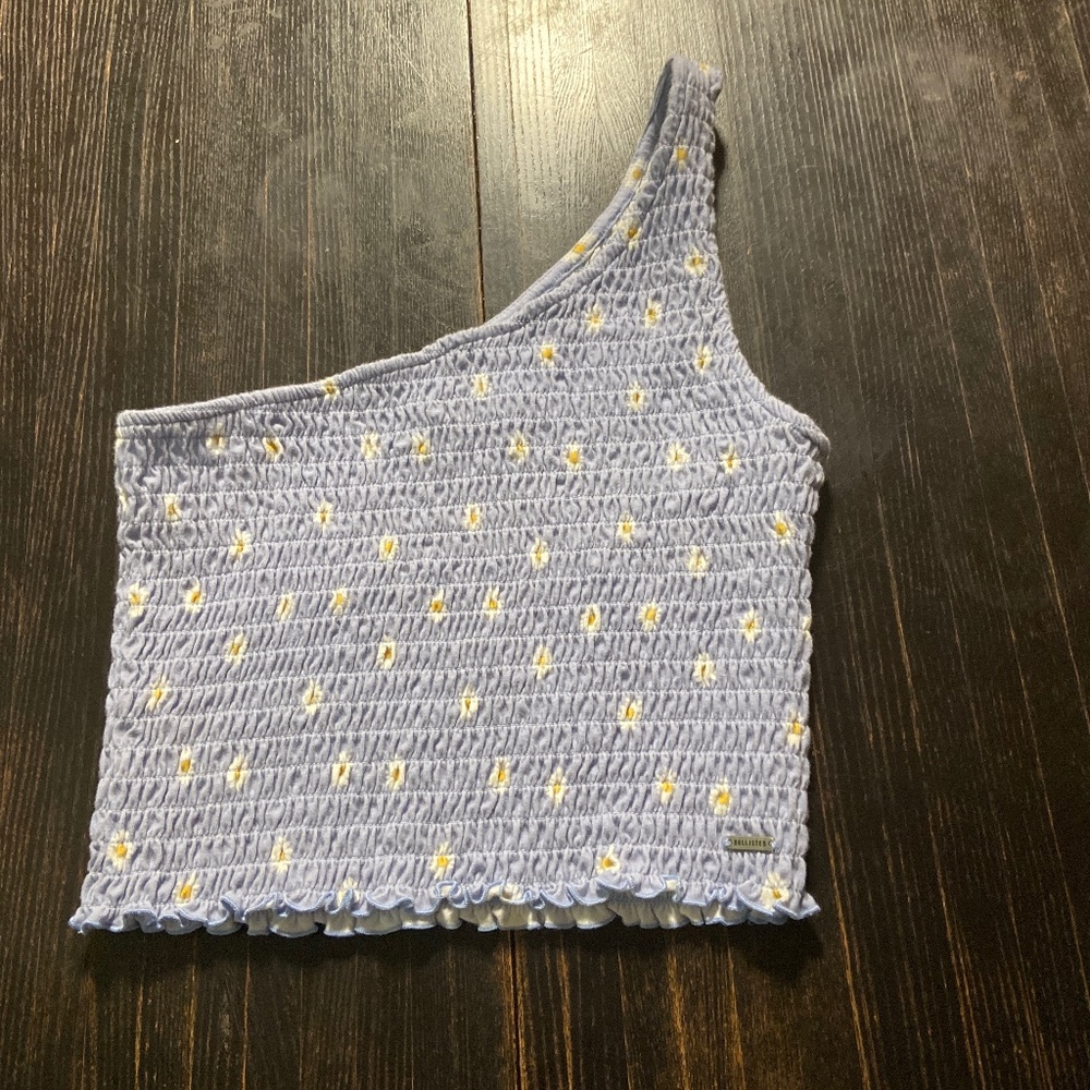 Hollister one sided crop top